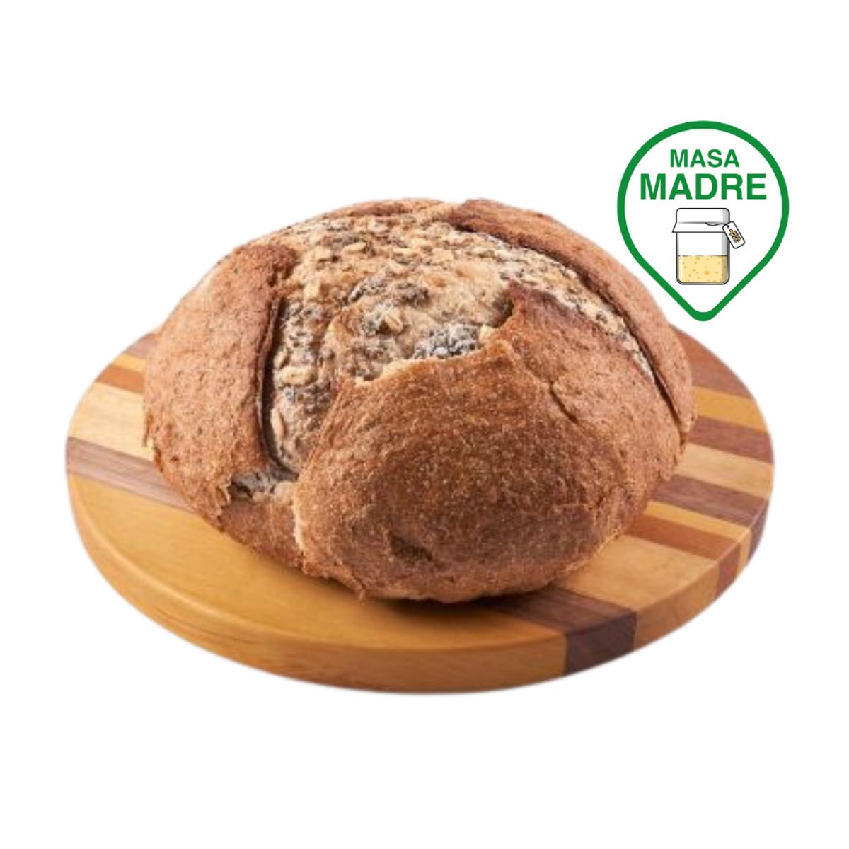 TOTTUS - Pan Artesanal de Masa Madre con Trigo y Avena