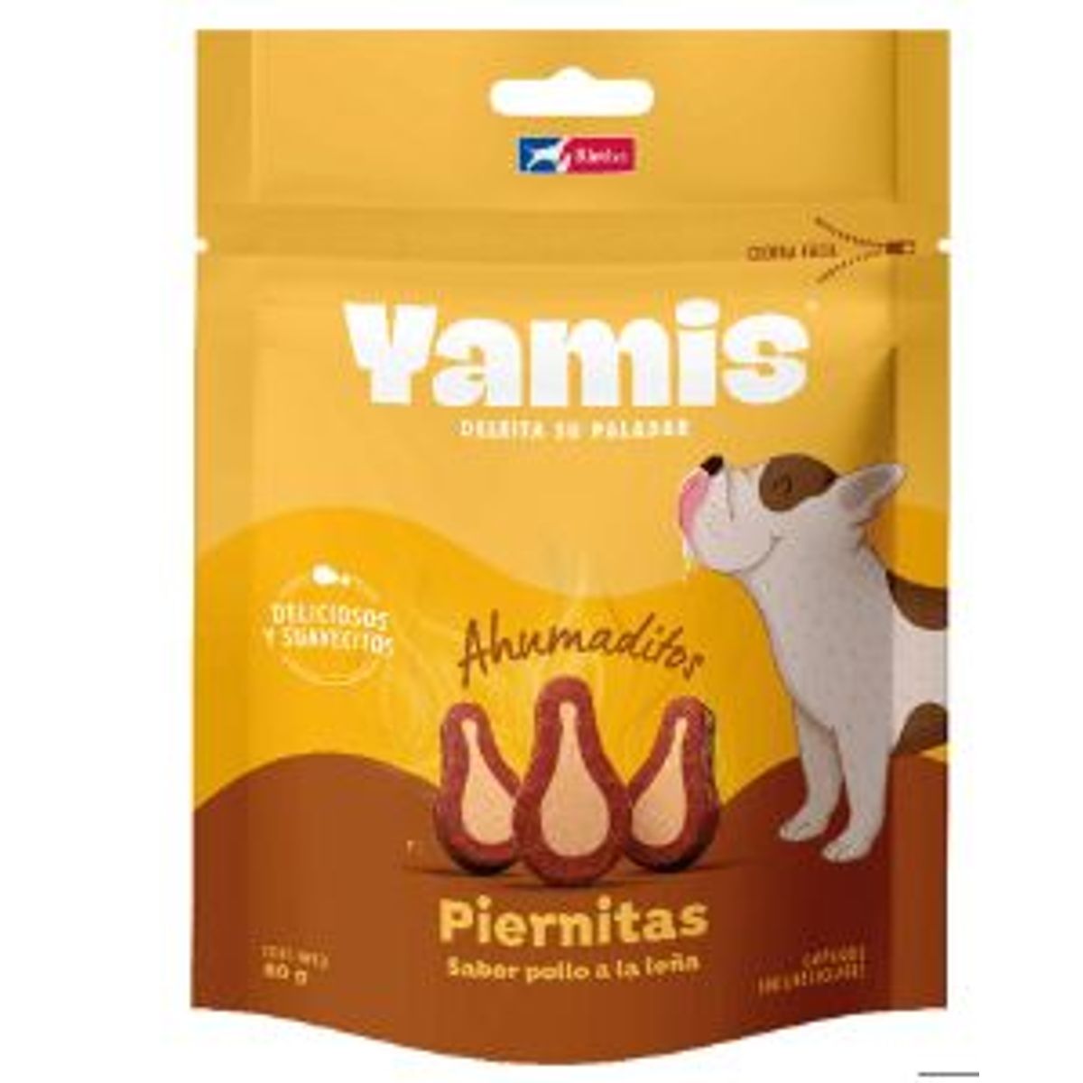 YAMIS - Snack Yamis Piernitas Pollo a la Leña Doypack 80 g