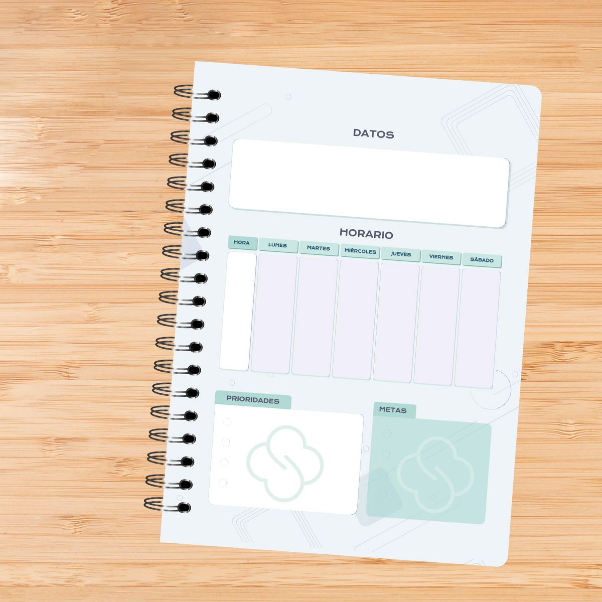 STANDFORD - Cuaderno Anillado Premium Color A4 Cuadriculado 180 Hojas