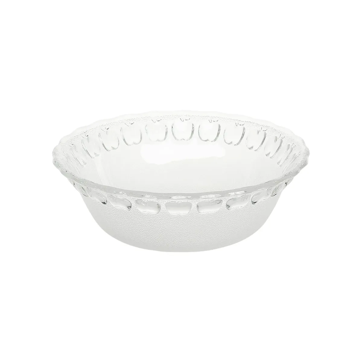 Precio Uno - Bowl Vidrio Repujado 22cm Precio Uno