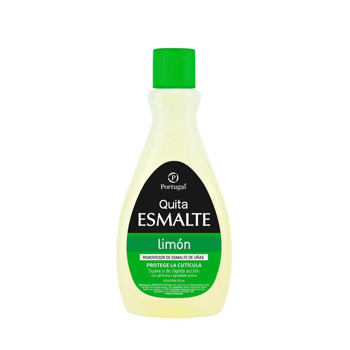 PORTUGAL - Quita Esmalte Portugal Limón Envase 175 mL