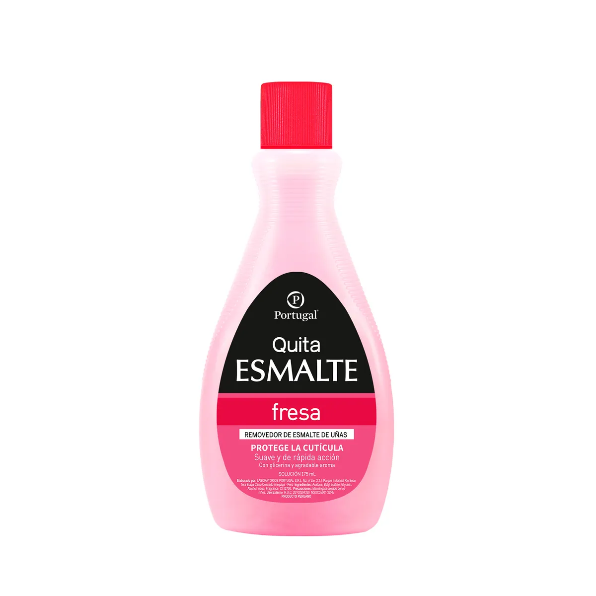 PORTUGAL - Quita Esmalte Portugal Fresa Envase 175 mL