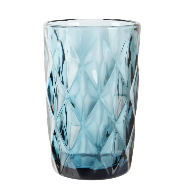 CASA JOVEN - Vaso Cristal 370mL Azul