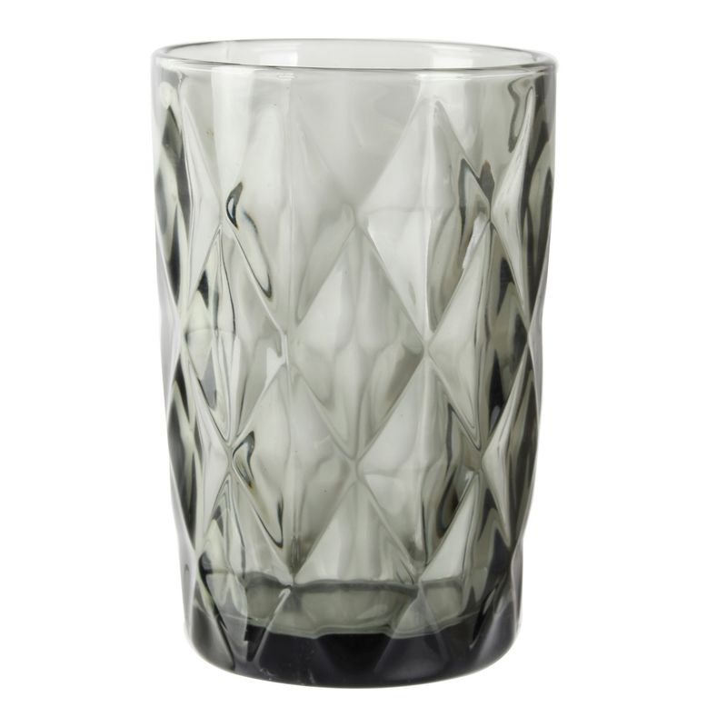 CASA JOVEN - Vaso Cristal 370mL Gris