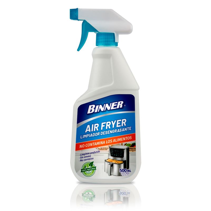 BINNER - Limpiador Binner Para Air Fryer Desengrasante Envase 500 mL