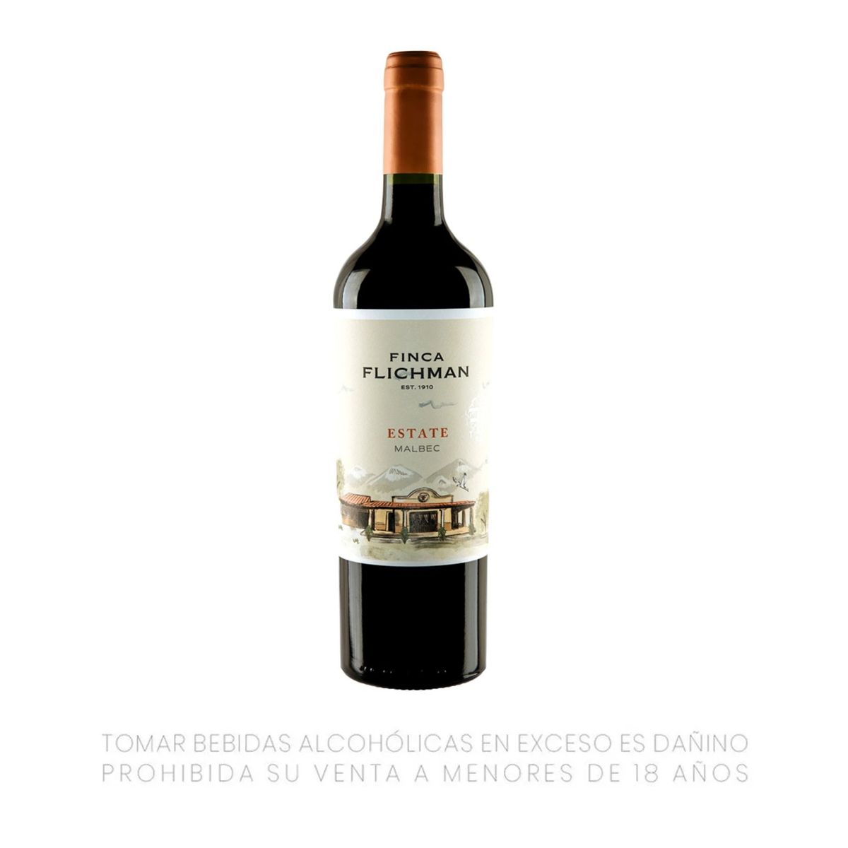FINCA FLICHMAN - Vino Finca Flichman Estate Malbec Botella 750 mL