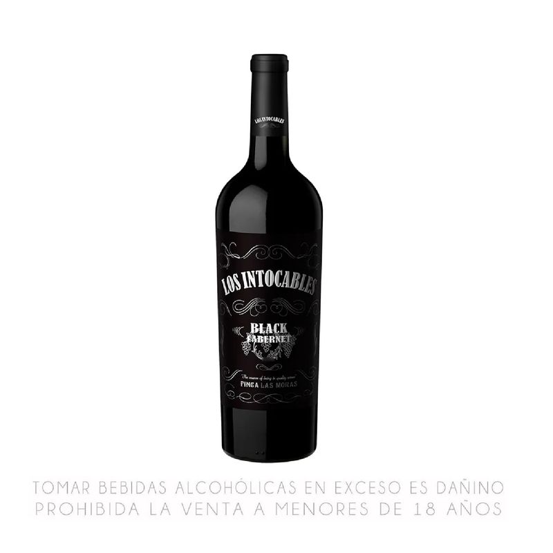 LAS MORAS - Vino Las Moras Los Intocables Cabernet Sauvignon Botella 750 mL