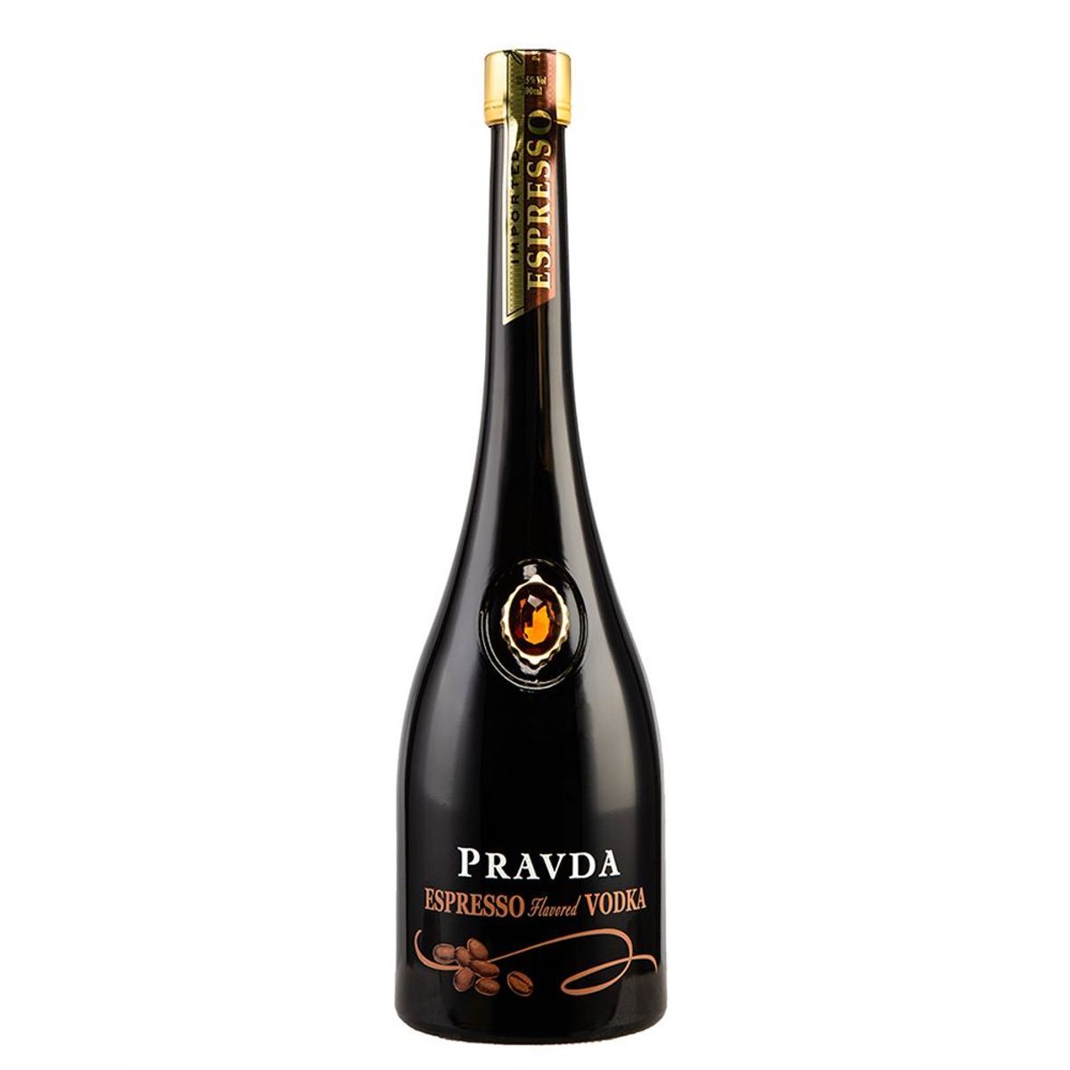 PRAVDA - Vodka Pravda Espresso Botella 750 mL