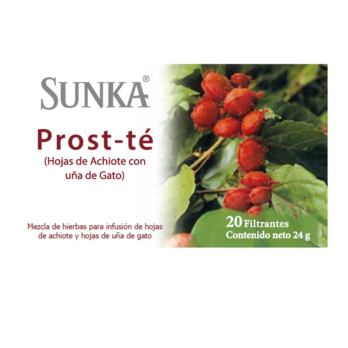 SUNKA - Infusión Sunka Prost Té Caja 20 Sobres