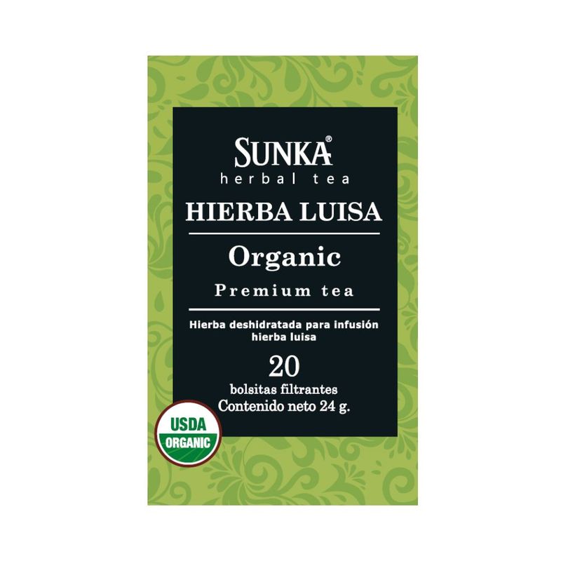 SUNKA - Infusión Orgánica Hierbaluisa Sunka x 20 Sobres