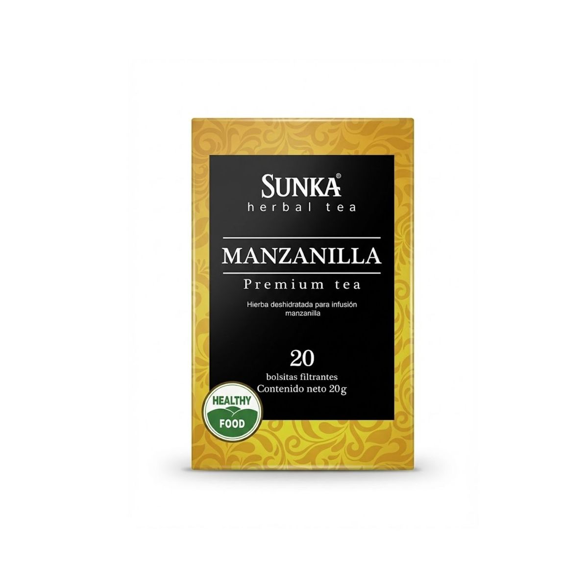 SUNKA - Infusión Sunka Manzanilla Caja 20 Sobres