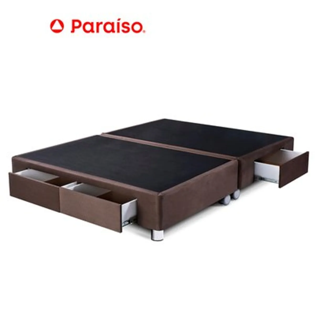 PARAISO - Box Tarima Cajones Queen Chocolate