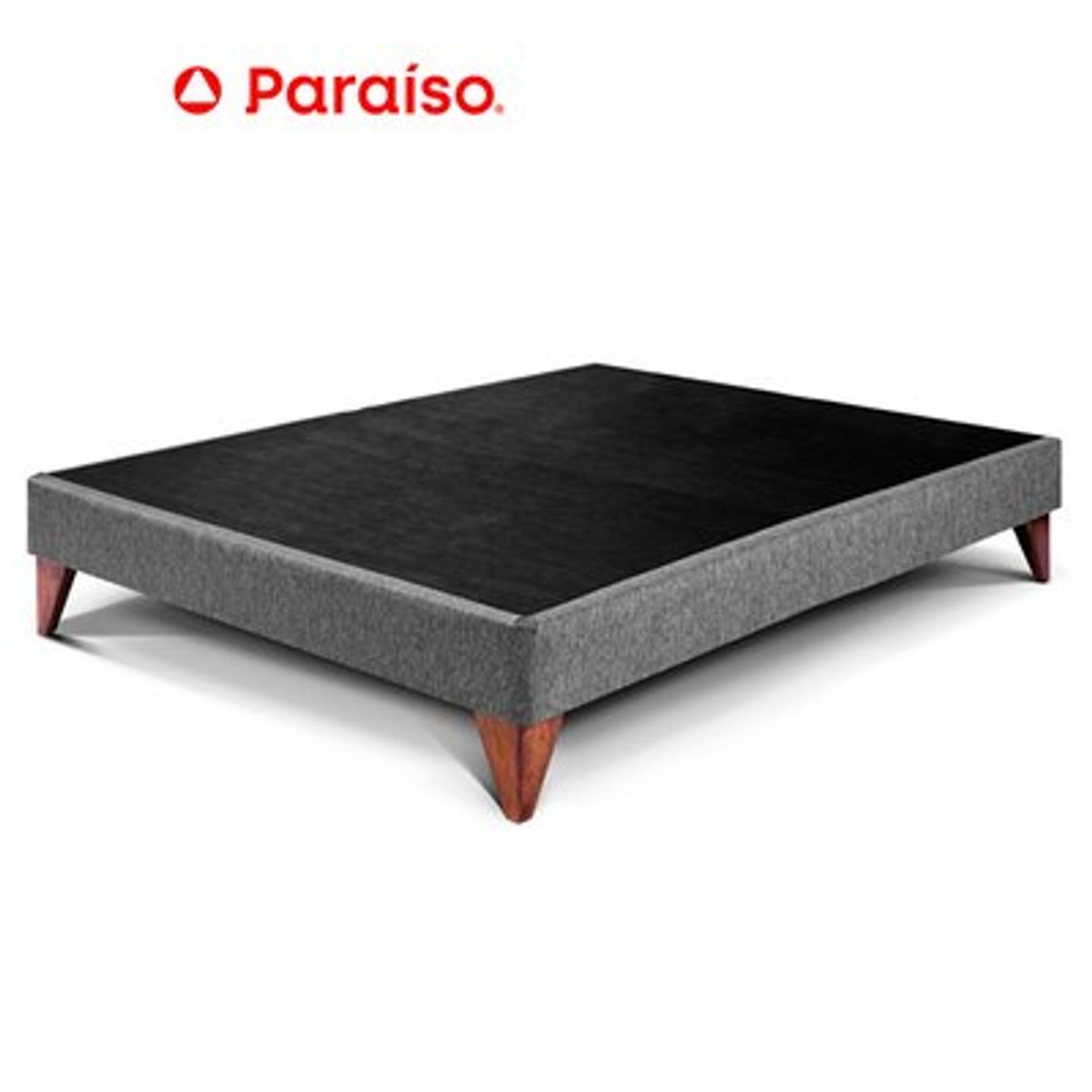 PARAISO - Box Tarima Europea 2 Plazas Gris