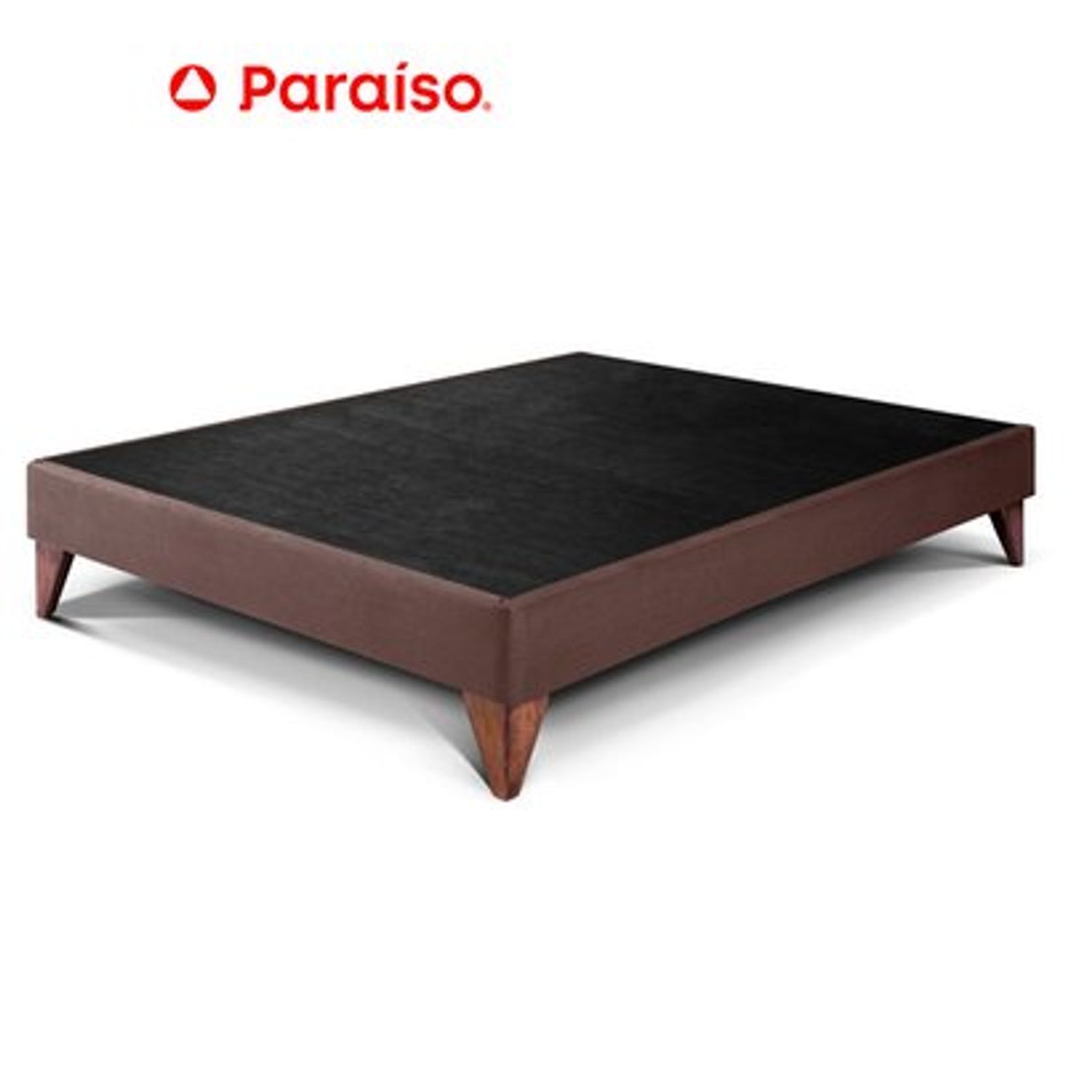 PARAISO - Box Tarima Europea 2 Plazas Chocola