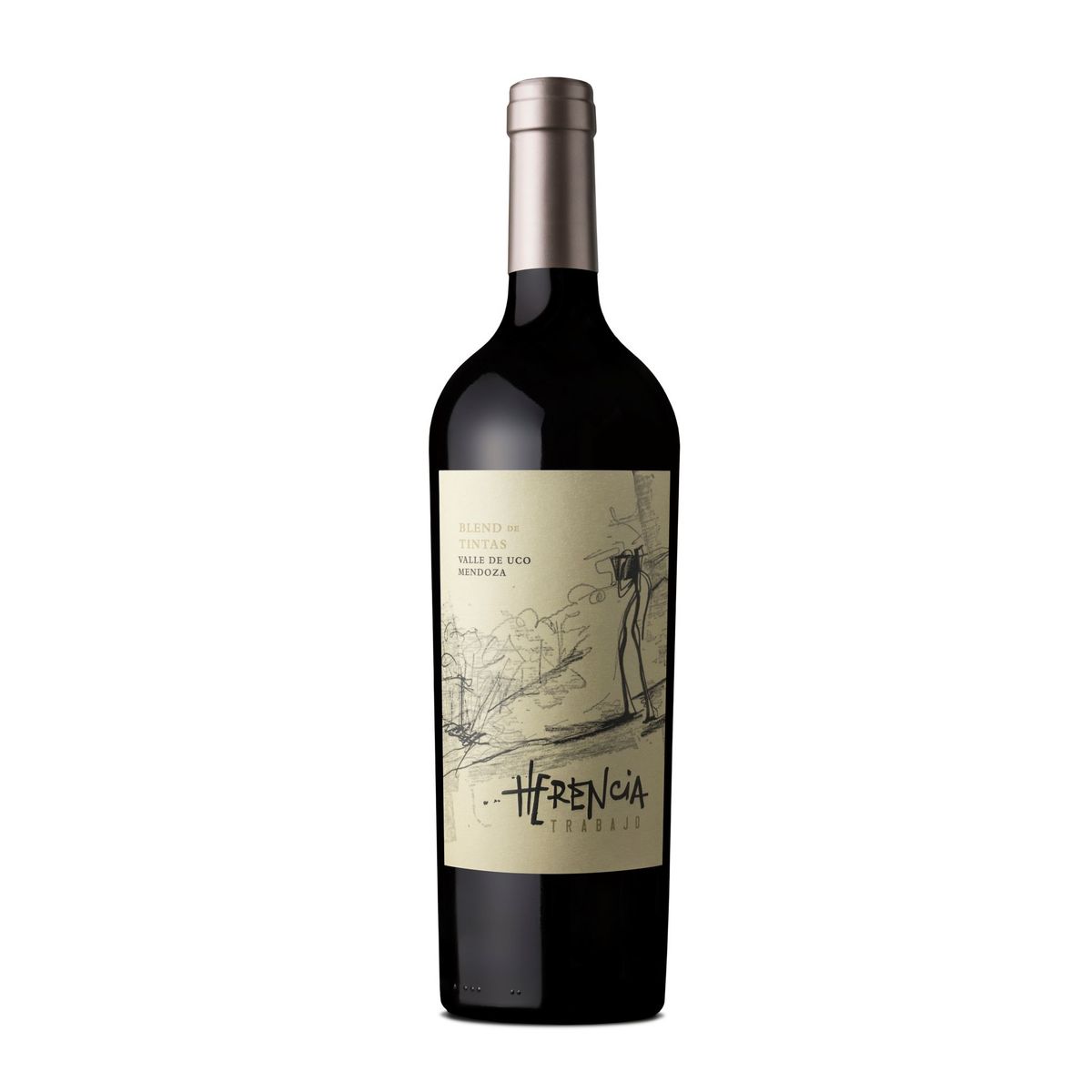 HERENCIA - Vino Herencia Trabajo Blend Botella 750 mL