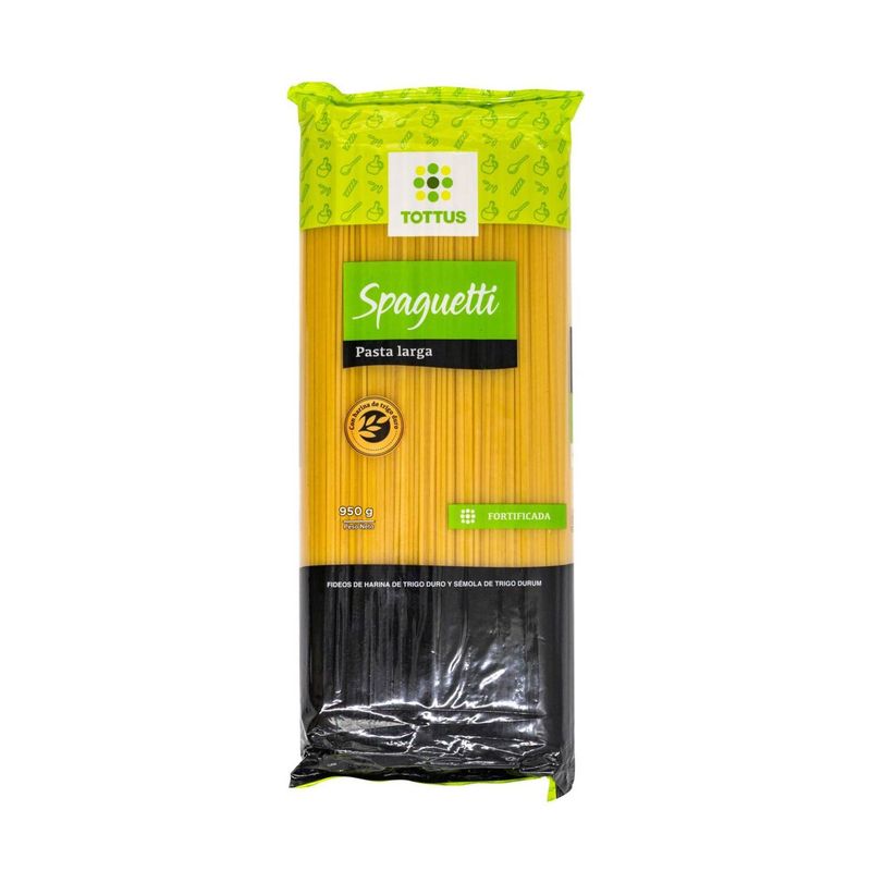 TOTTUS - Pasta Tottus Spaguetti Bolsa 950 g