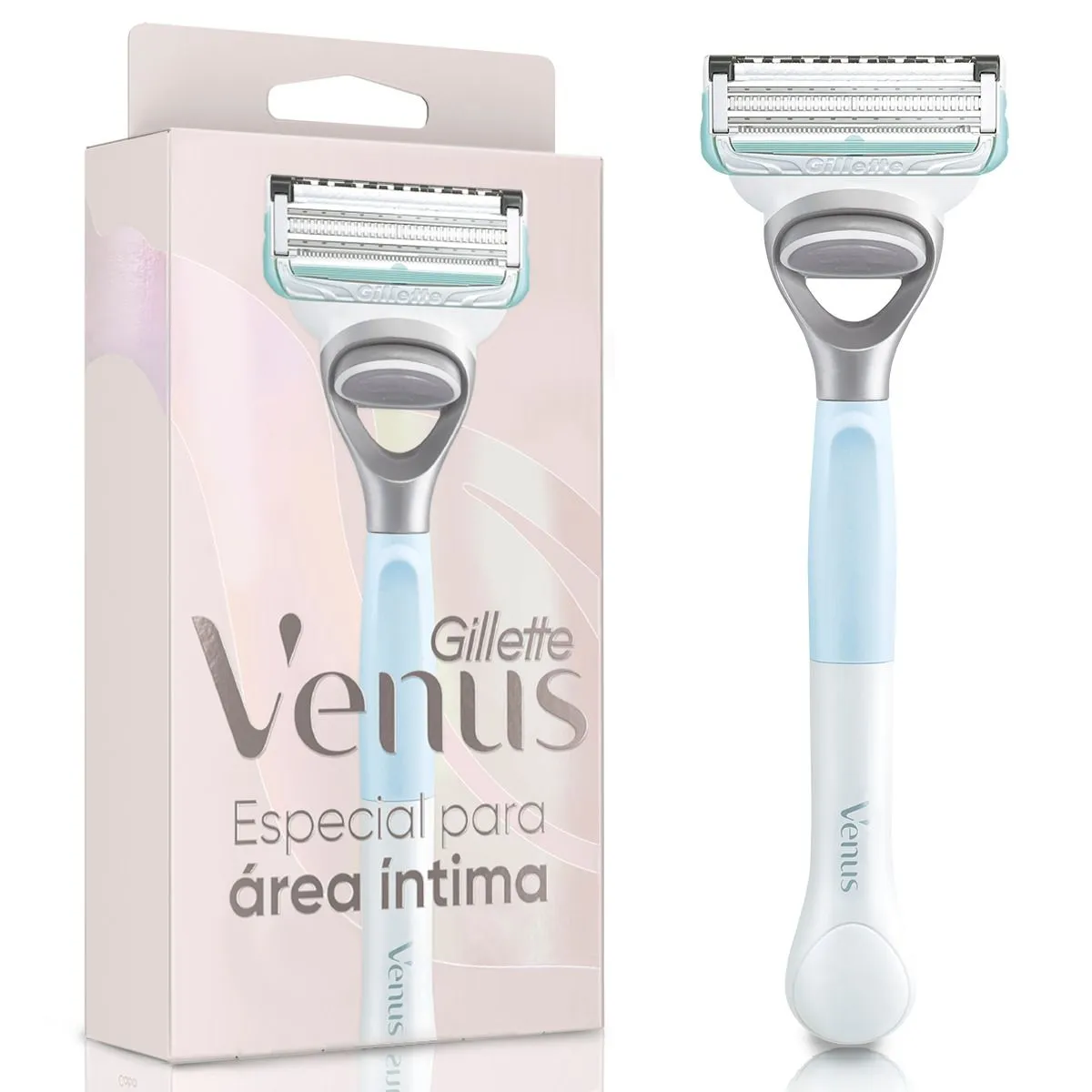 GILLETTE - Máquina de Afeitar Recargable Gillette Venus Área Íntima
