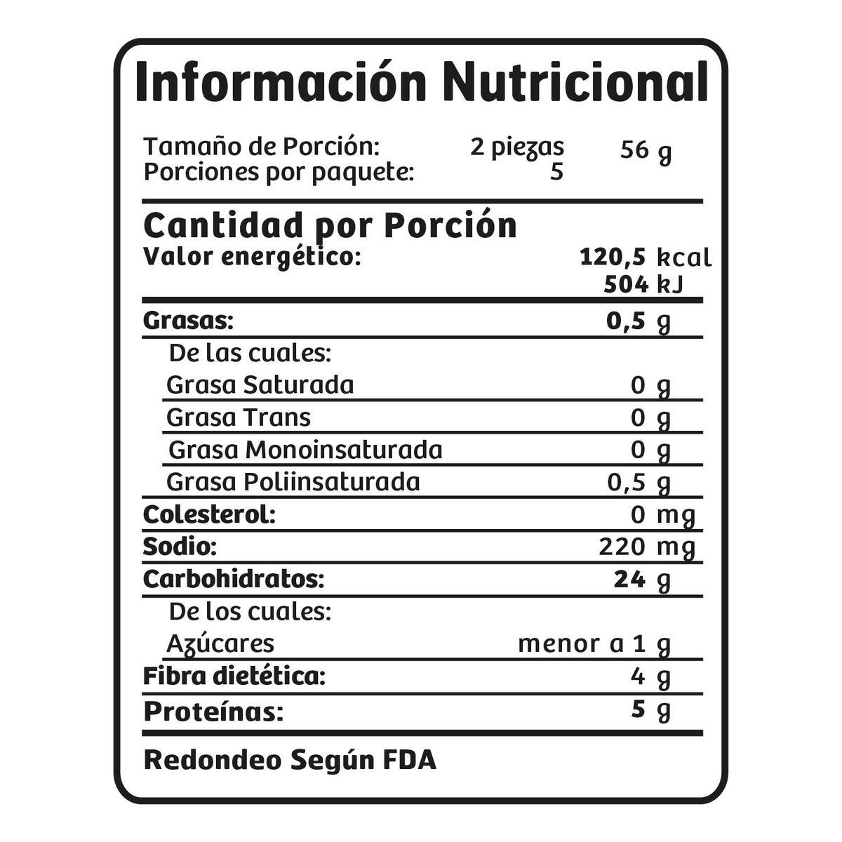 BIMBO - Tortillas Bimbo Rapiditas Cero Cero Bolsa 270 g