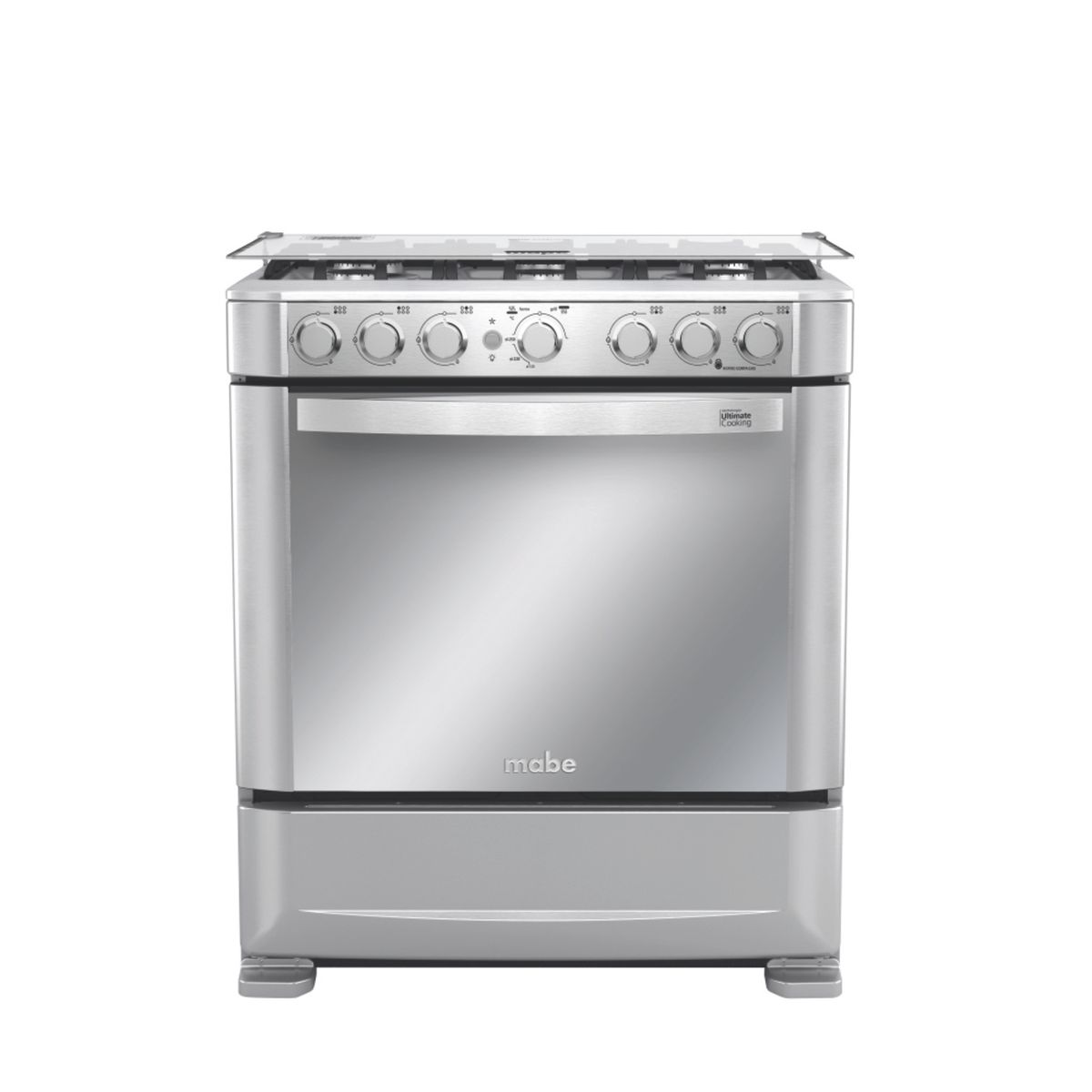 MABE - Cocina de Piso a Gas 76 cm Inox Mabe CMP7630FX0