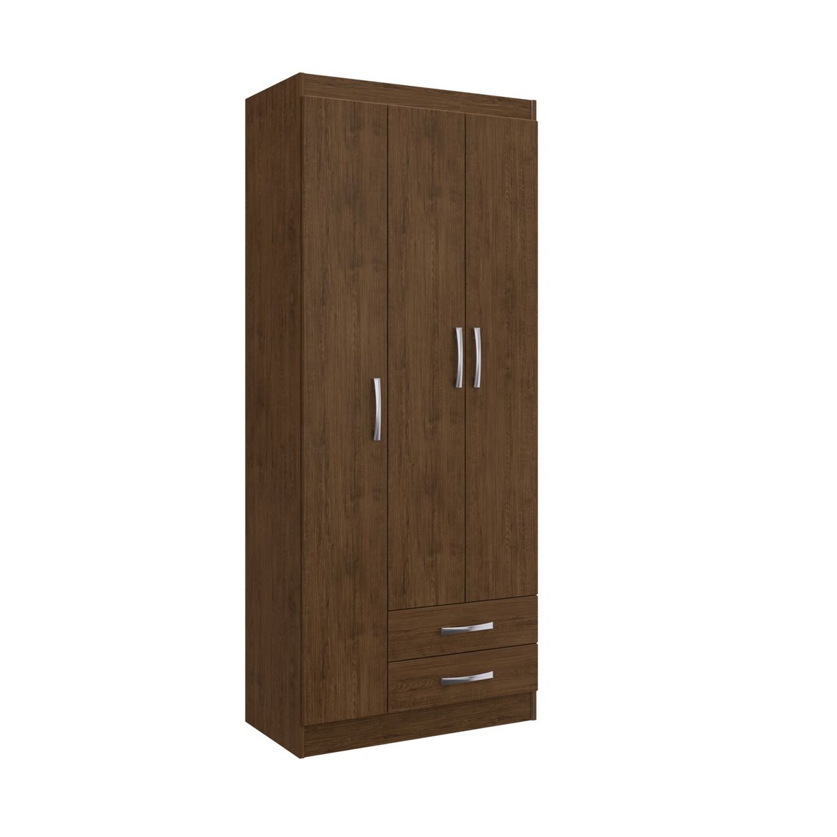 PRECIO UNO - Ropero 3 Puertas 2 Cajones Amarula Pu