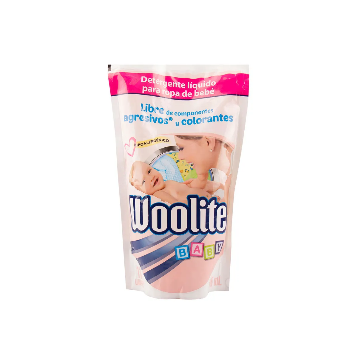 WOOLITE - Detergente Líquido Woolite Bebé Doypack 900 mL