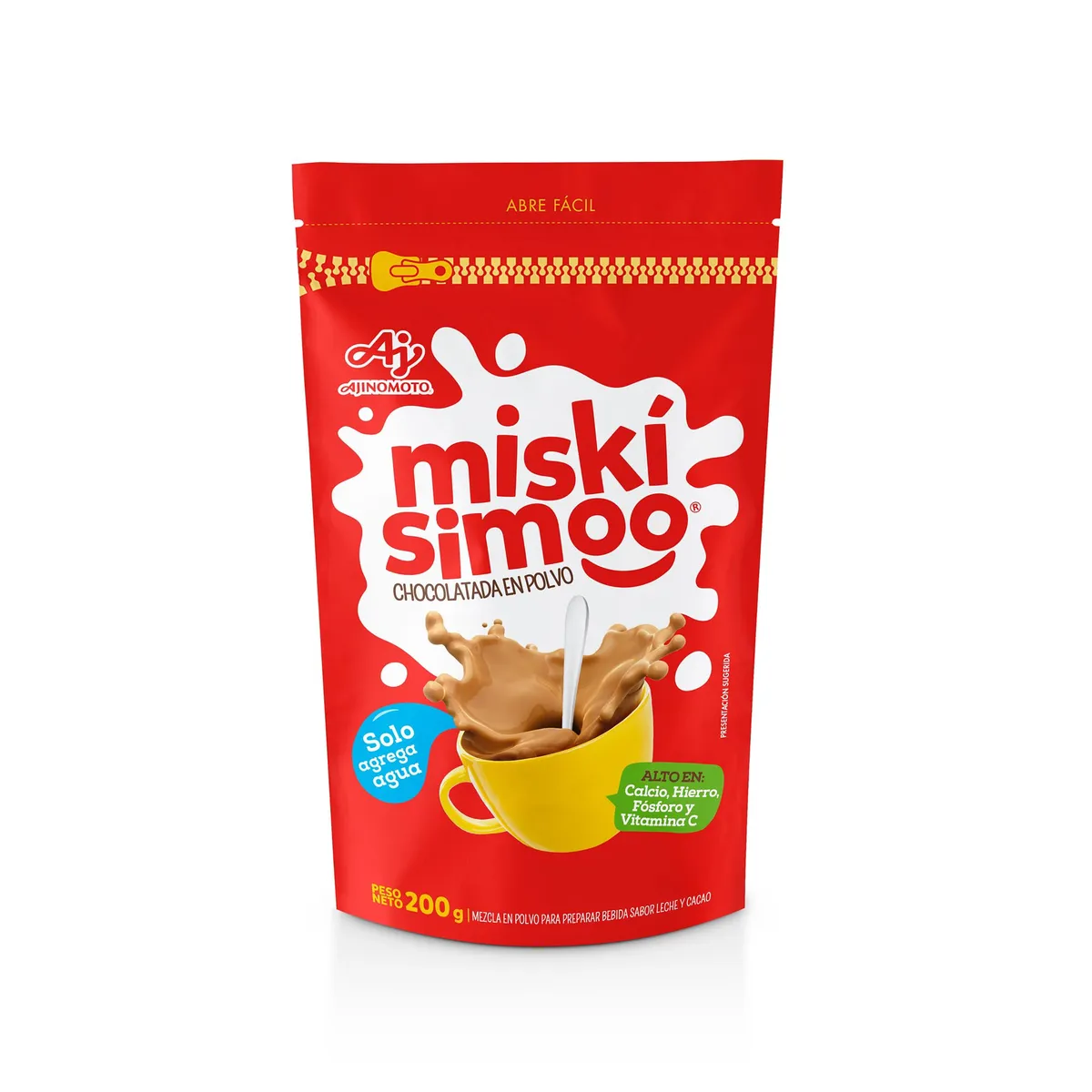 MISKISIMOO - Chocolatada en Polvo Miskisimoo Doypack 200 g