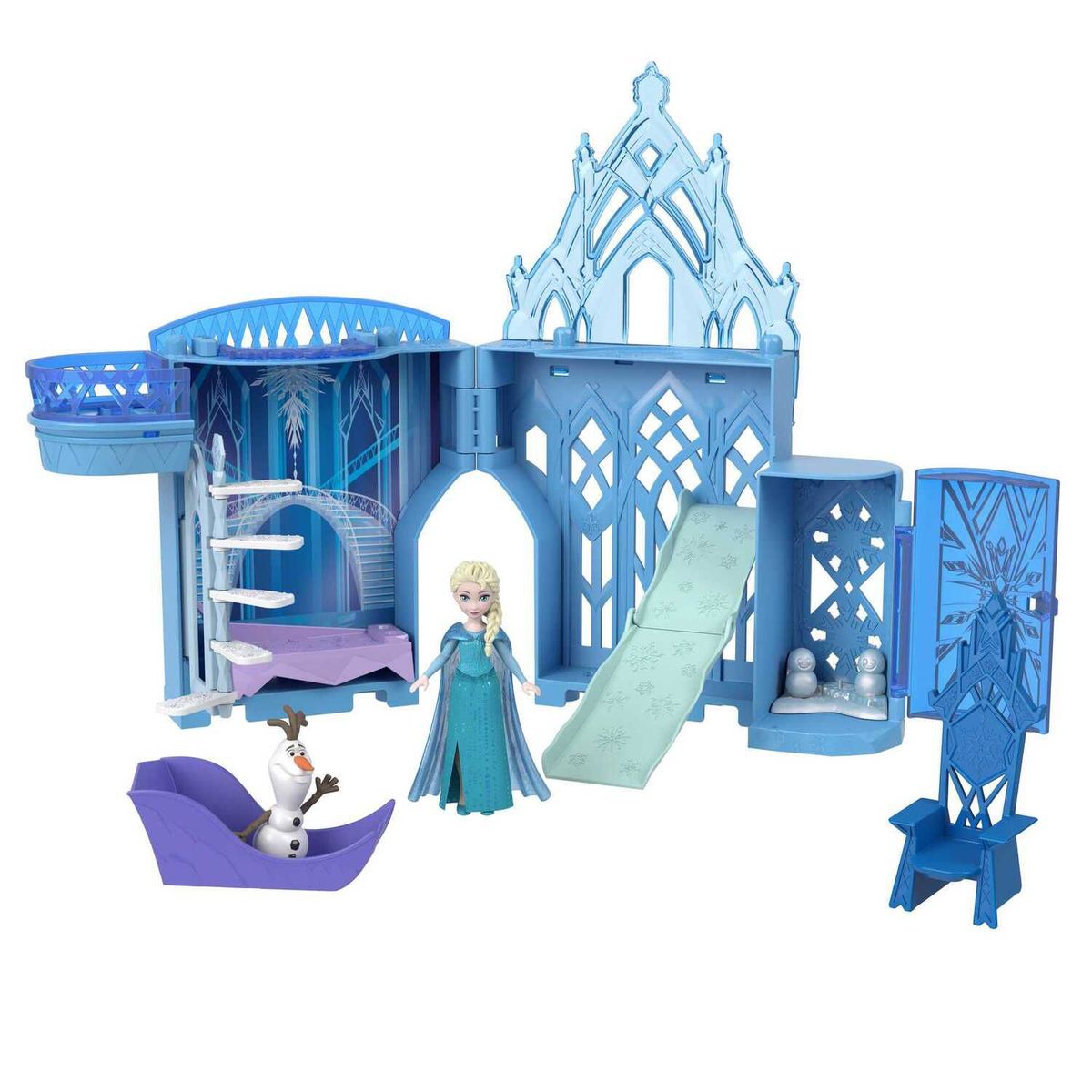 DISNEY PRINCESS - Disney Frozen Juego Castillo Hielo Elsa