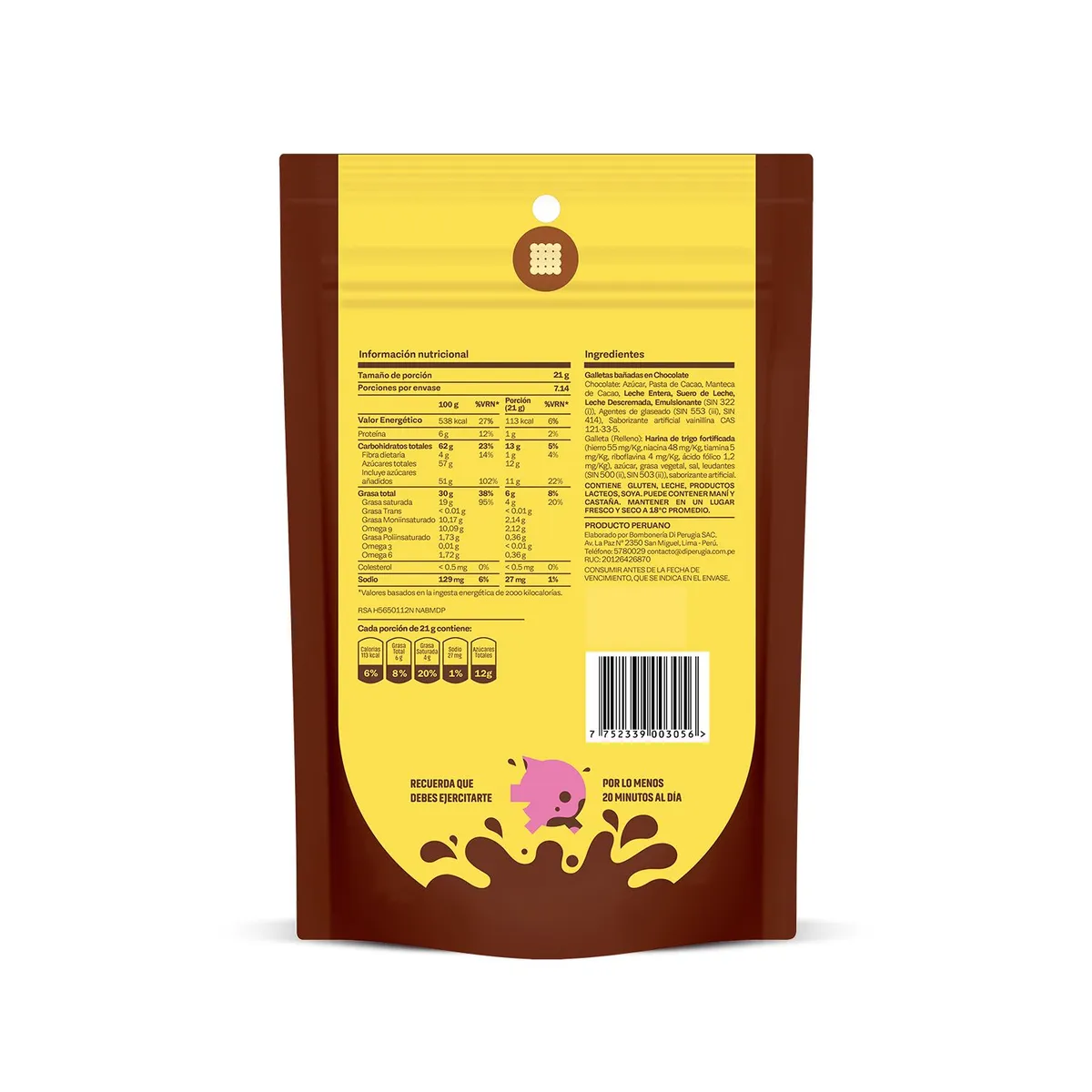 GORDIS - Gordis Galletas Bañadas 150g