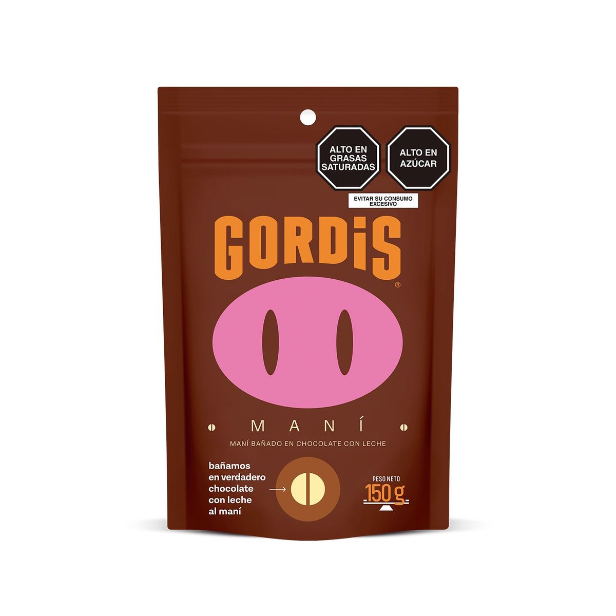 GORDIS - Gordis Maní Bañado 150g