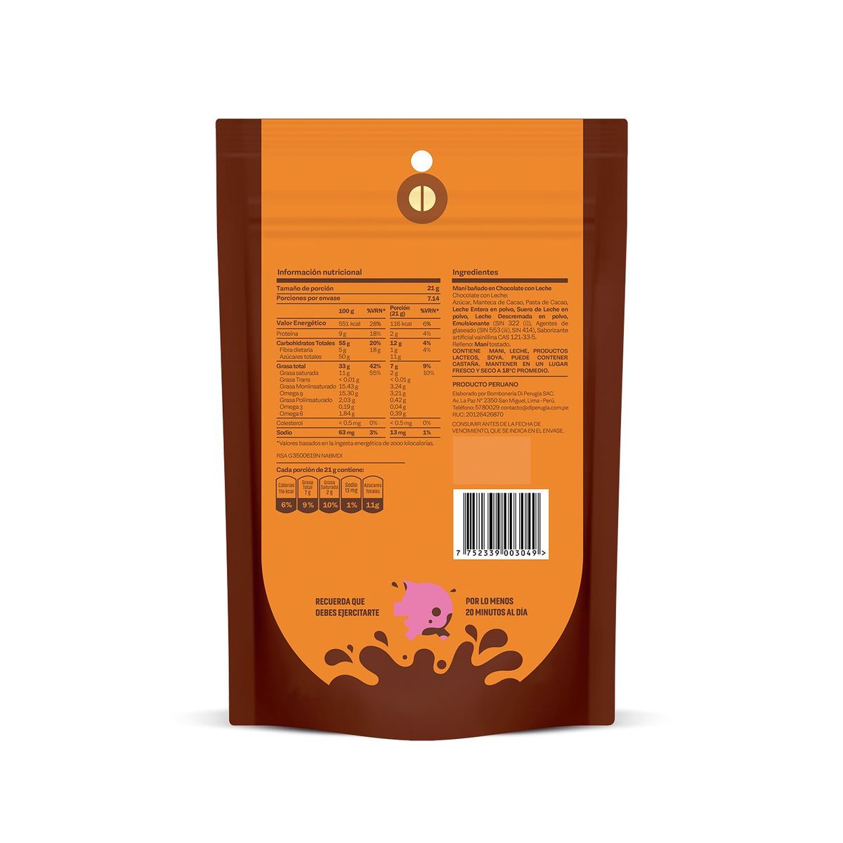 GORDIS - Gordis Maní Bañado 150g