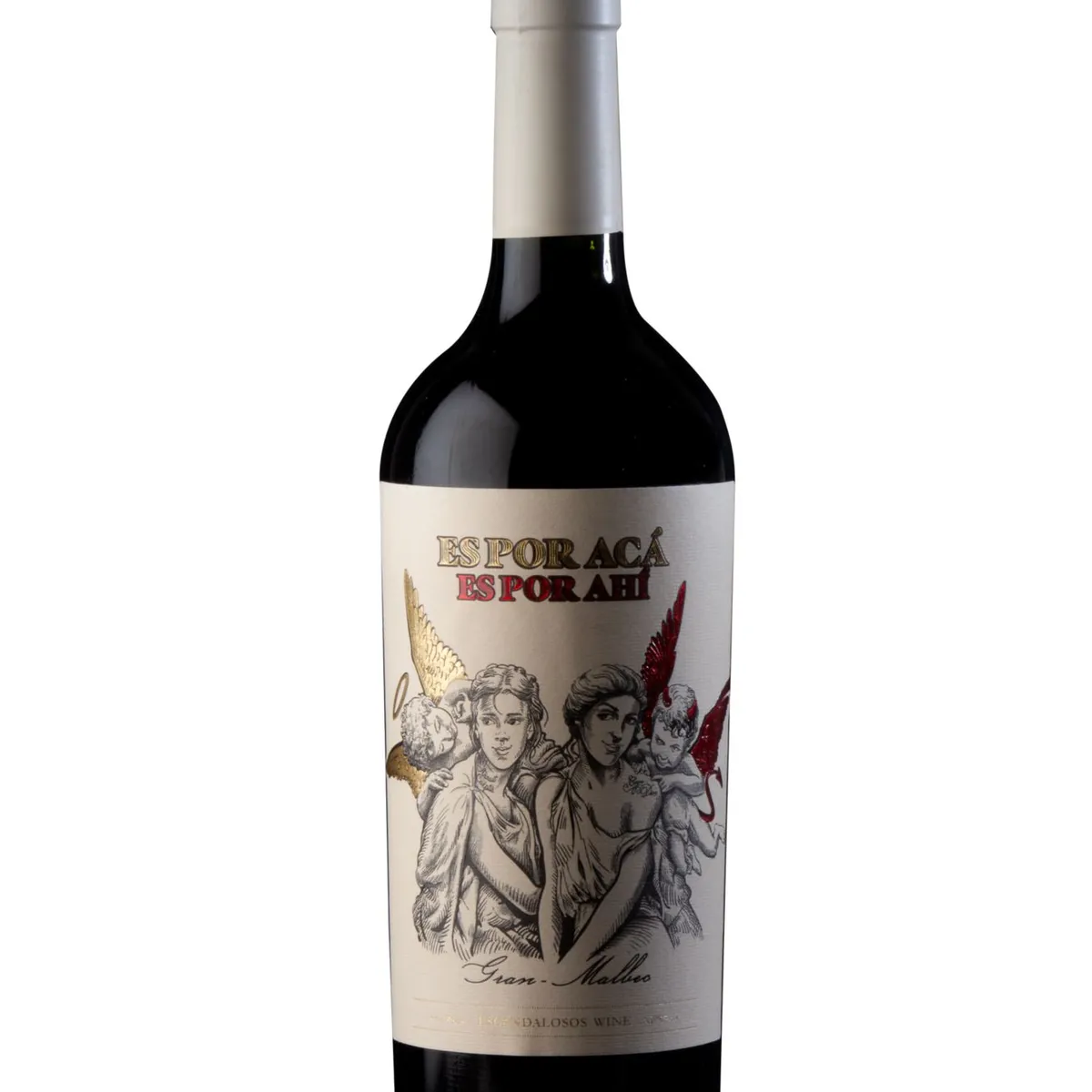 ESCANDALOSOS WINES - Vino Es Por Acá Es Por Ahí Malbec Botella 750 mL