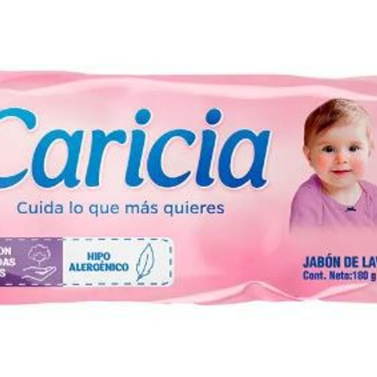 CARICIA - Jabón de Lavar Caricia Bebé Empaque 180 g
