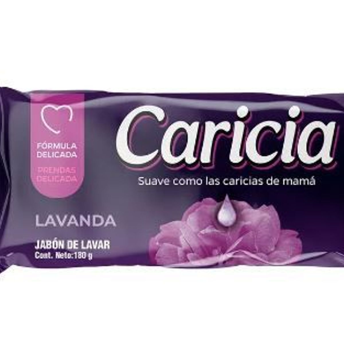 CARICIA - Jabón Caricia Lavanda Empaque 180 g