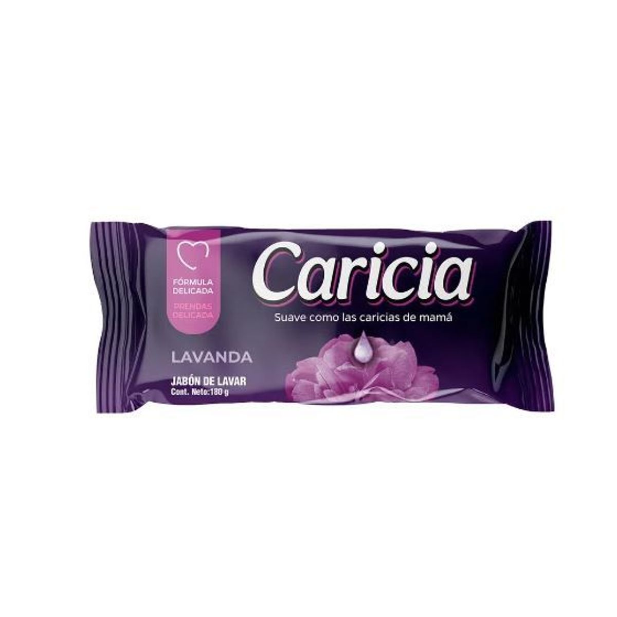 CARICIA - Jabón Caricia Lavanda Empaque 180 g