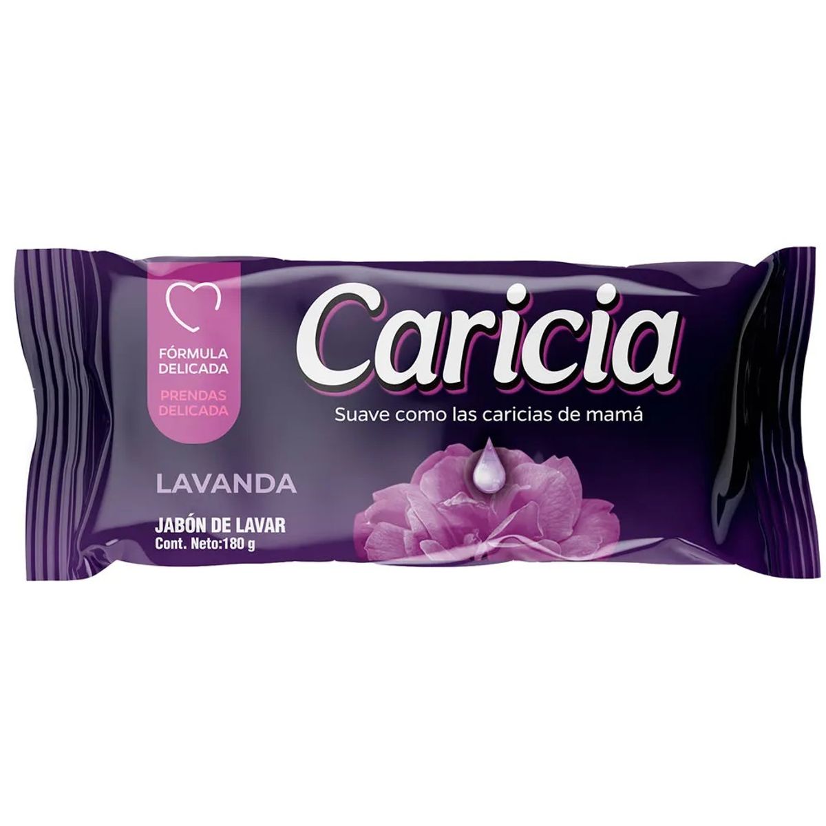 CARICIA - Jabón Caricia Lavanda Empaque 180 g