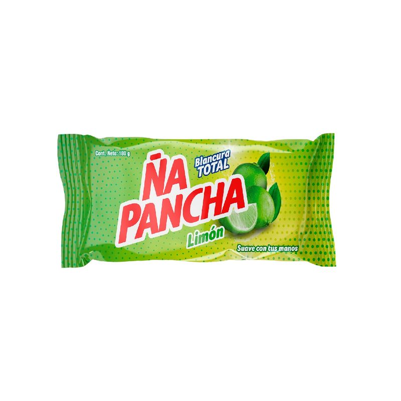 ÑA PANCHA - Jabón de Lavar Ña Pancha Limón Empaque 180 g