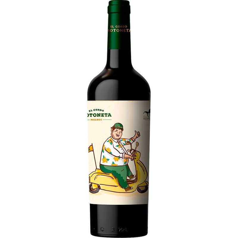 ESCANDALOSOS WINES - Vino El Gordo Motoneta Malbec Bot 750 Ml