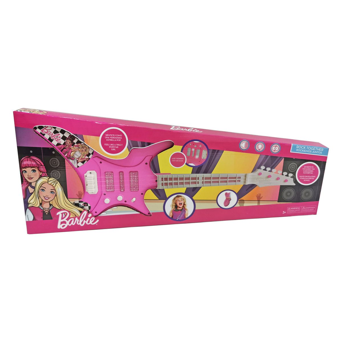 BARBIE - Guitarra con Luz y Sonido