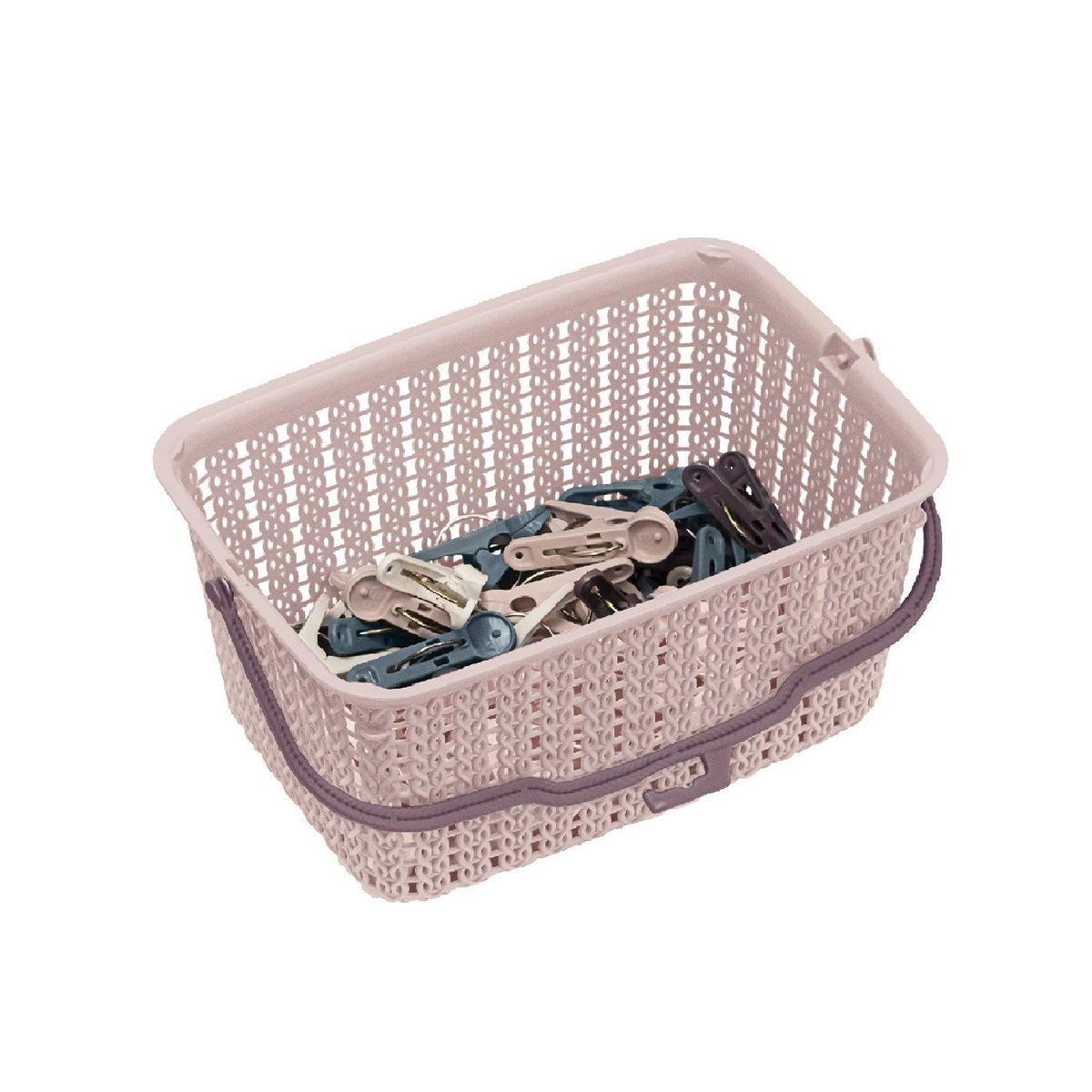 Reyplast - Canastilla Khipu 3.8 L + 48 Ganchos Reyplast