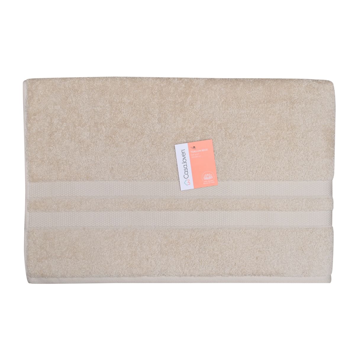 CASA JOVEN - Toallón Beige