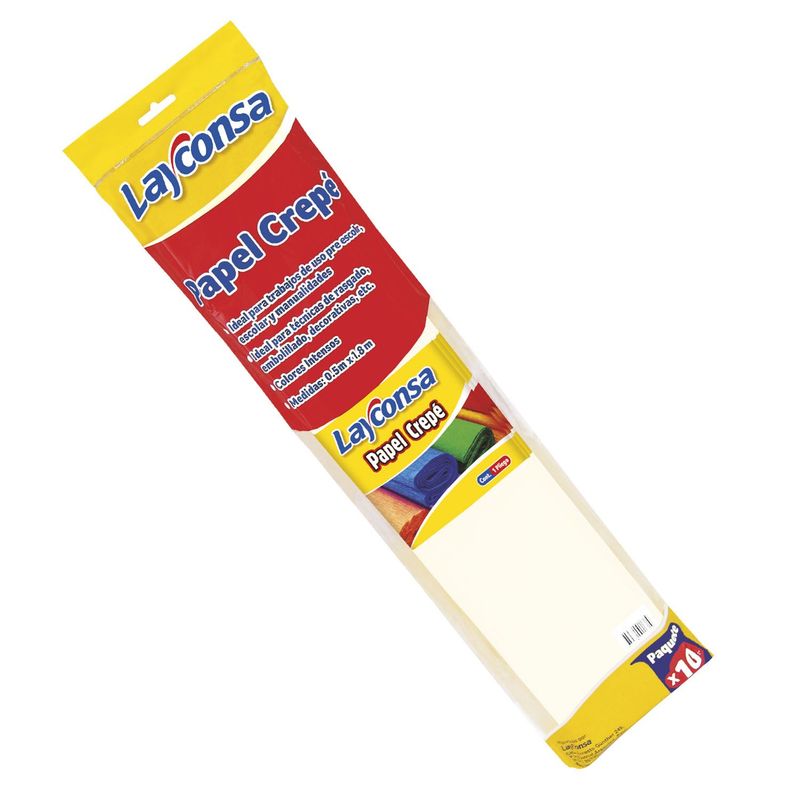 LAYCONSA - Papel Crepé Layconsa Color Blanco