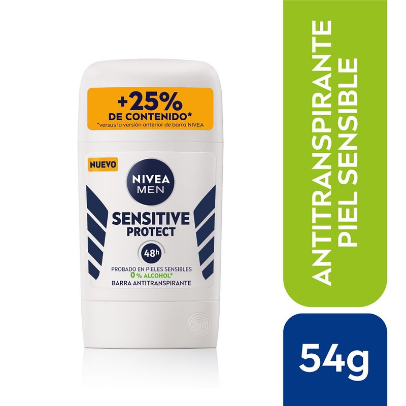 NIVEA - DESODORANTE NIVEA SENSITIVE PROTECT BARRA 54 GR
