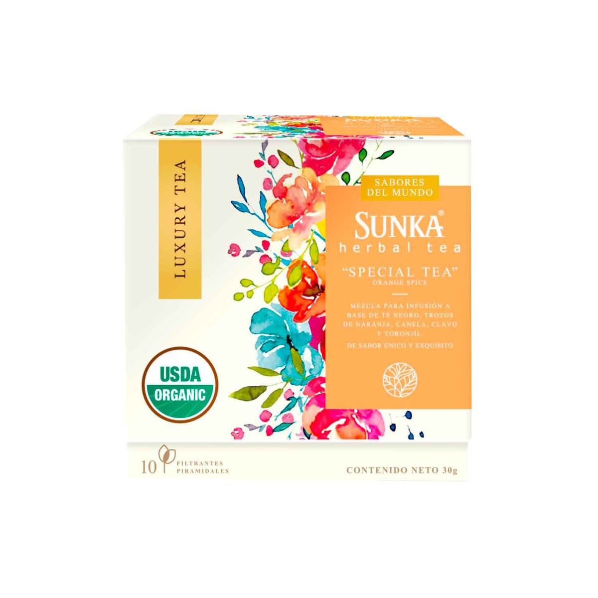 SUNKA - Té Orgánico Sunka Luxury Special Caja 10 Und