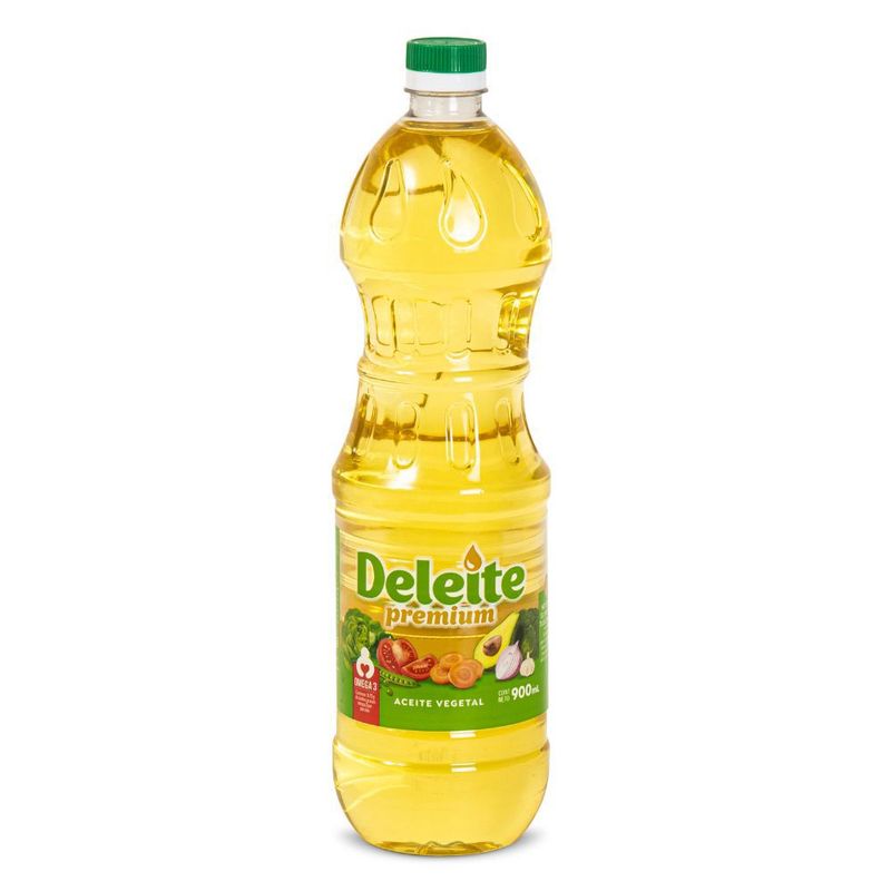 DELEITE - Aceite Vegetal Premium Deleite Botella 900 mL