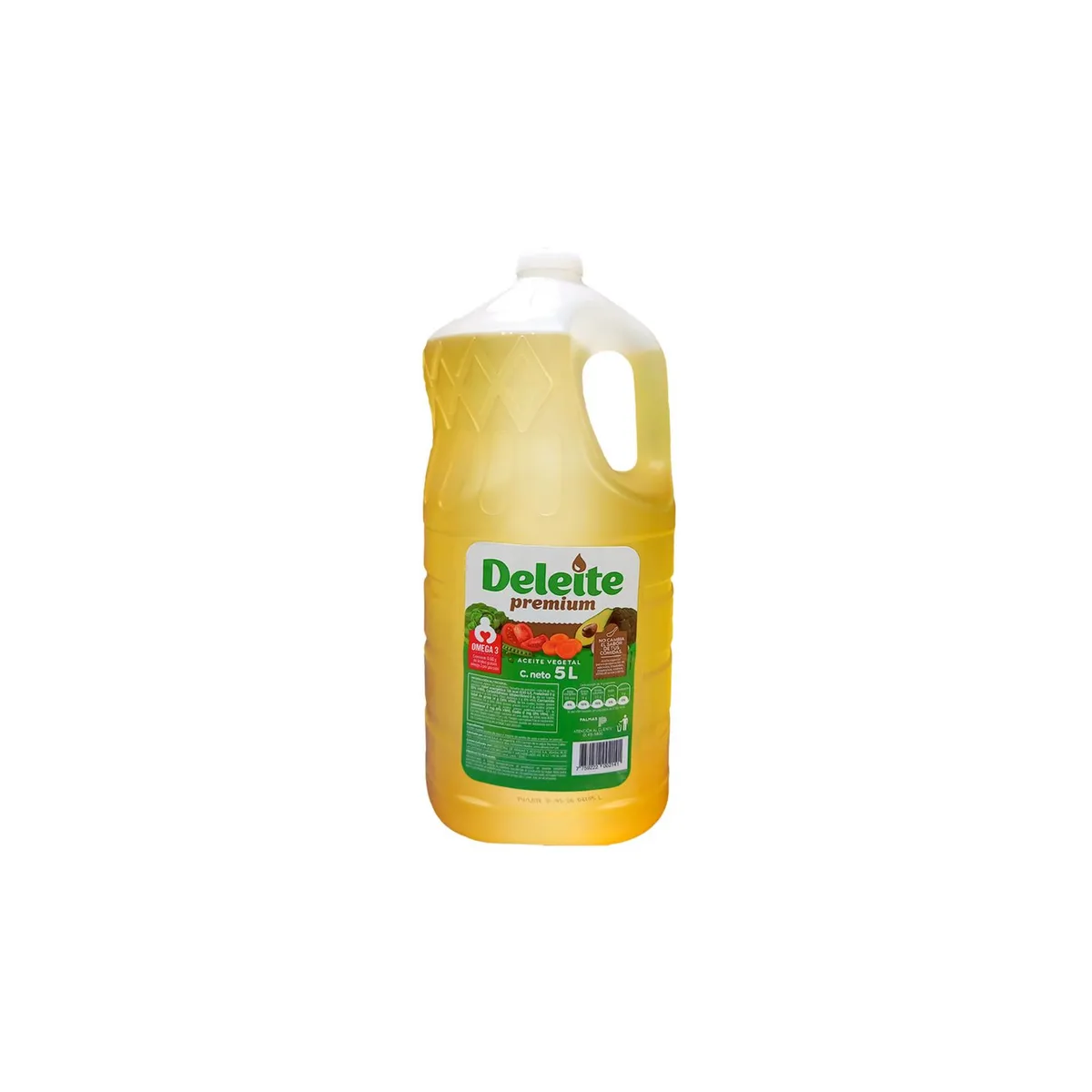 DELEITE - Aceite Vegetal Premium Deleite Botella 5 L