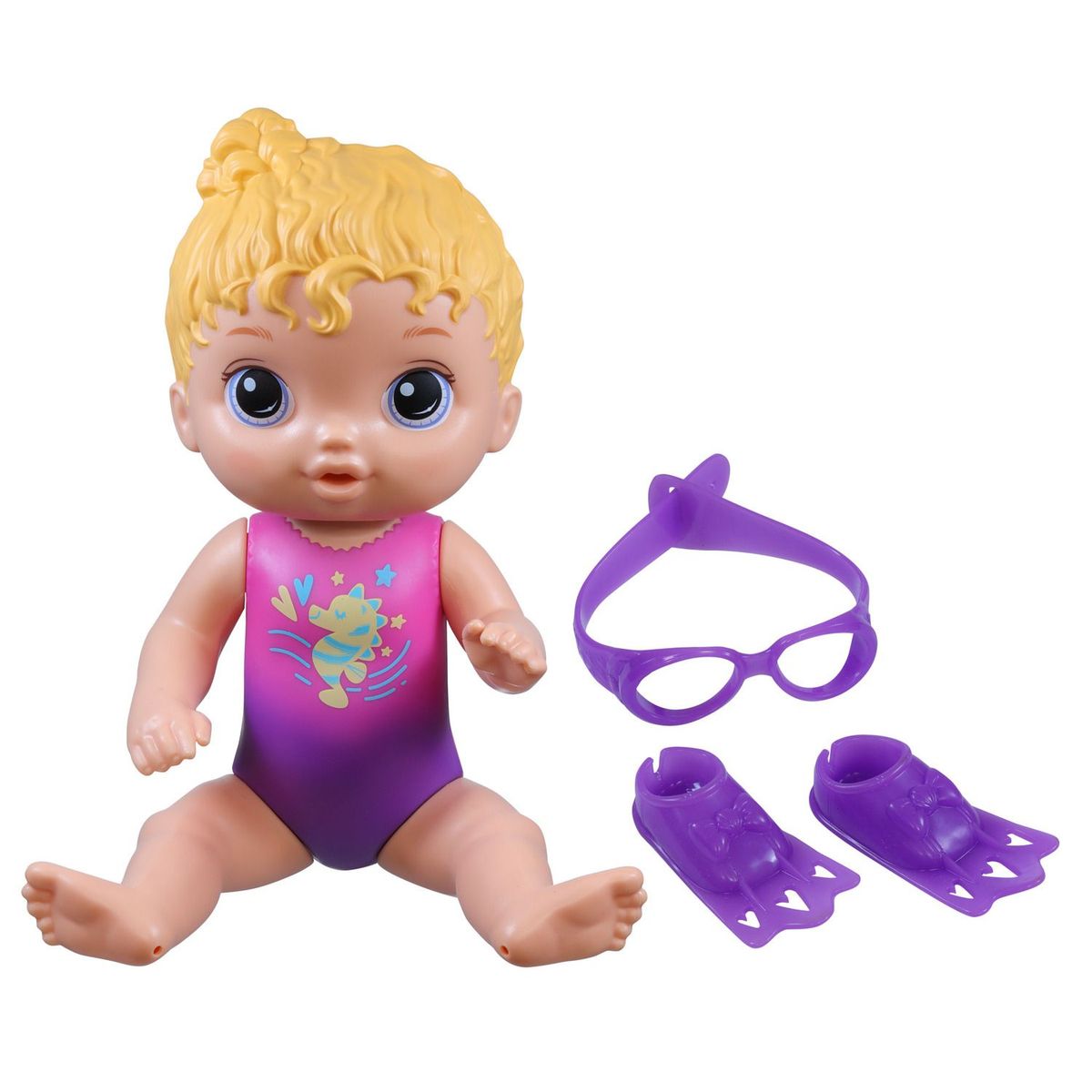  - Muñeca Baby Alive Sunny La Nadadora Cabello Rubio