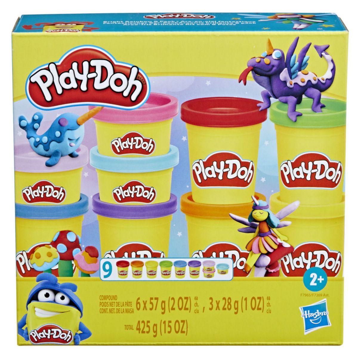 PLAY DOH - Masas y Plastilinas Play Doh Pack de Colores