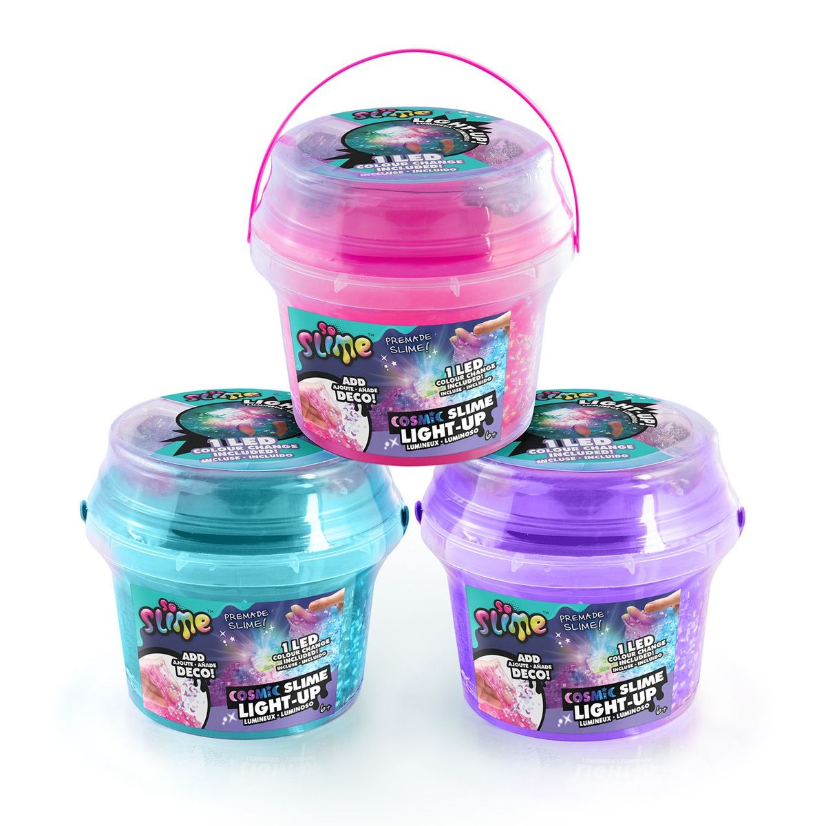CANAL TOYS - Light Up Cosmic Crunch Bucket