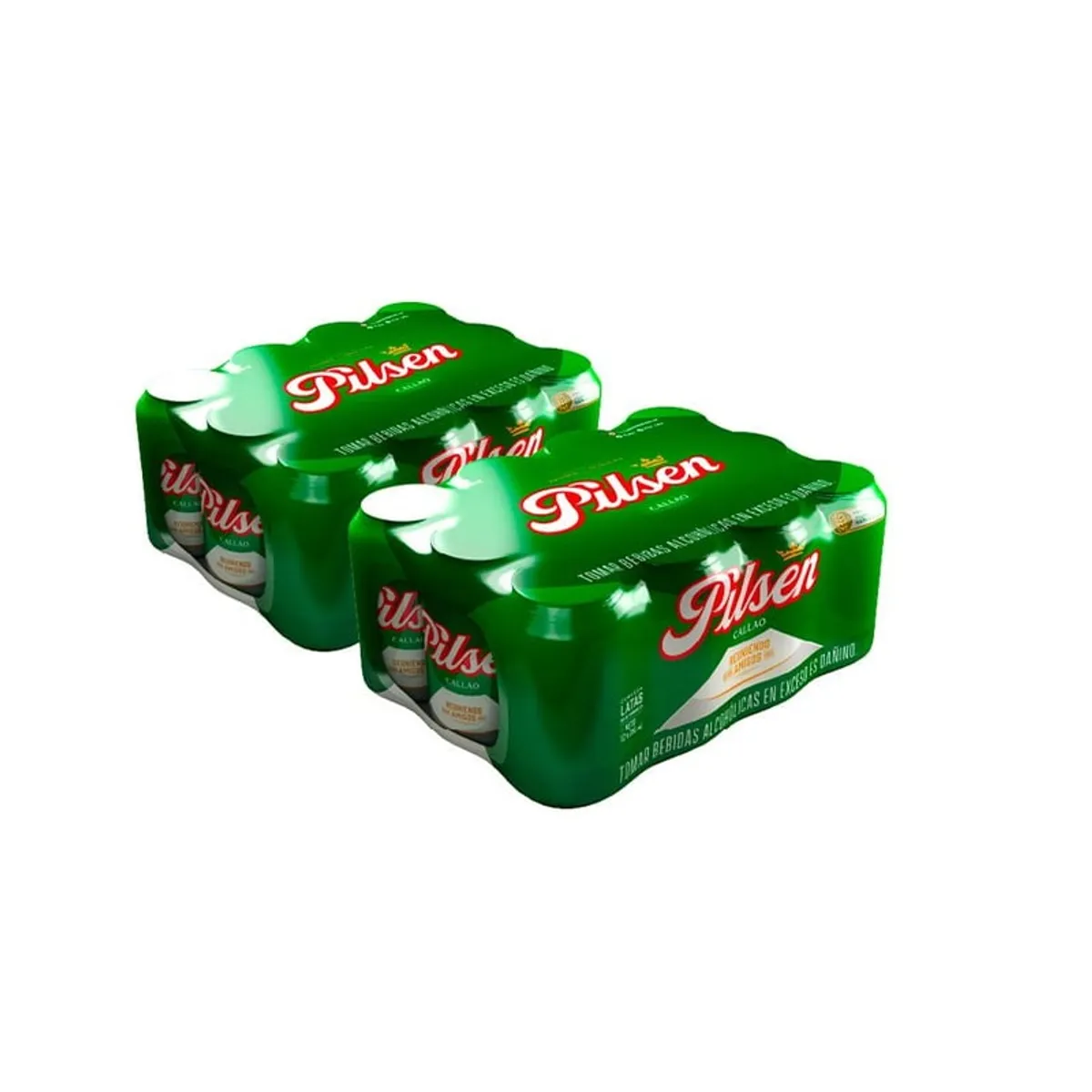 PILSEN - Cerveza Pilsen 2 Twelve Pack Lata 355 mL