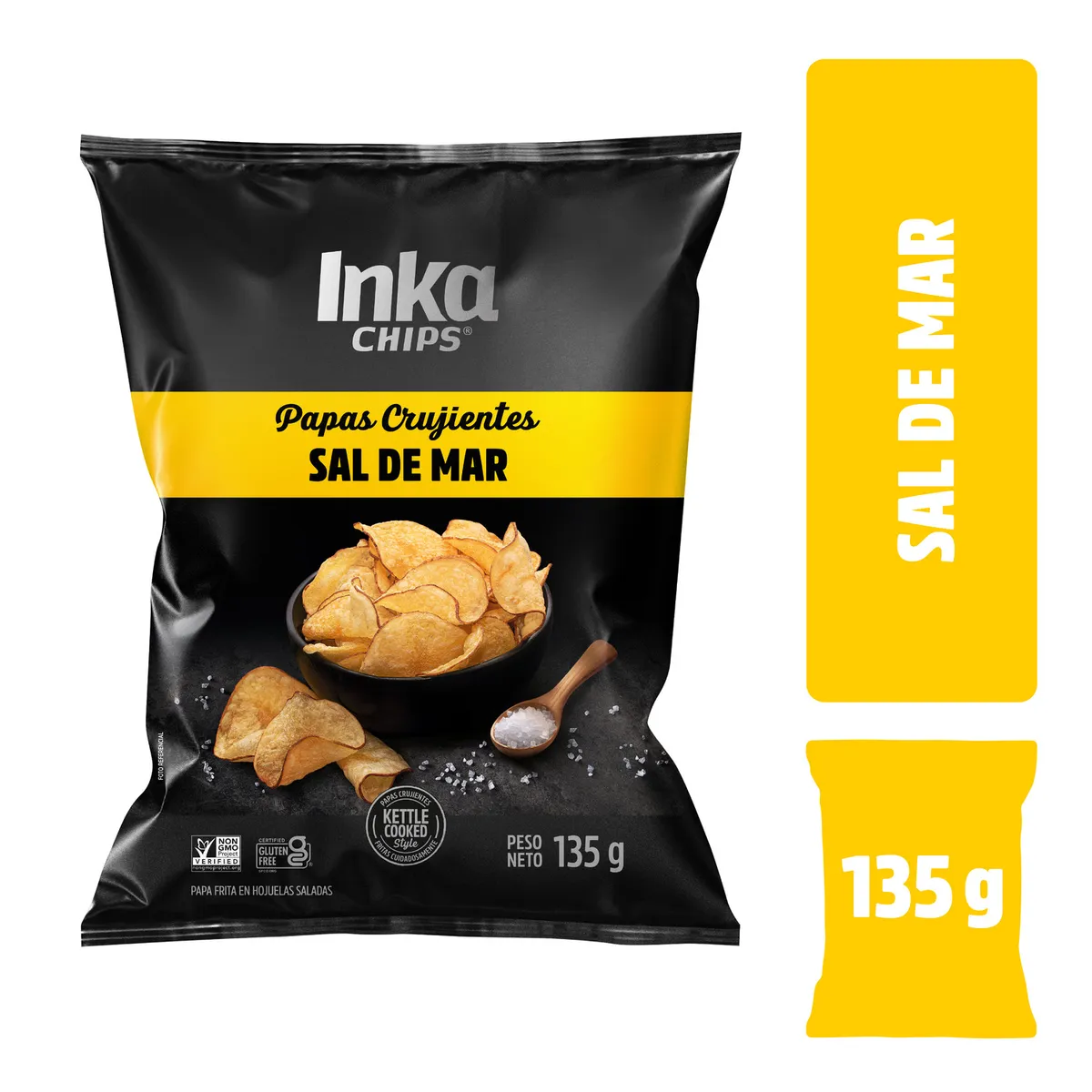 INKA CHIPS - Papa Inka Chips Ensalada Bolsa 135 g